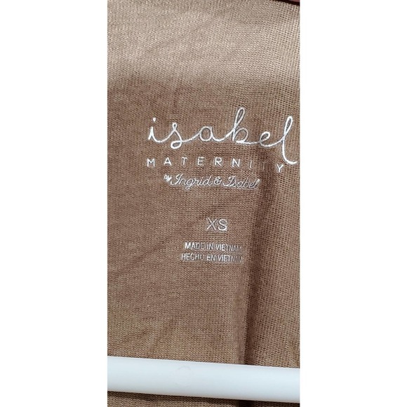 Isabel Maternity Long Sleeve Ruched Dress - XS - Picture 6 of 8